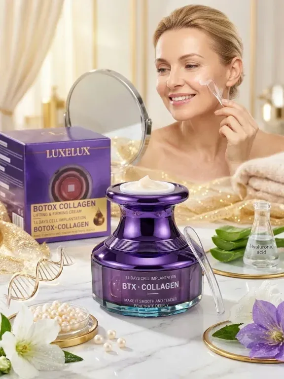 Luxelux Collagen krem liftingujący z masażerem LED