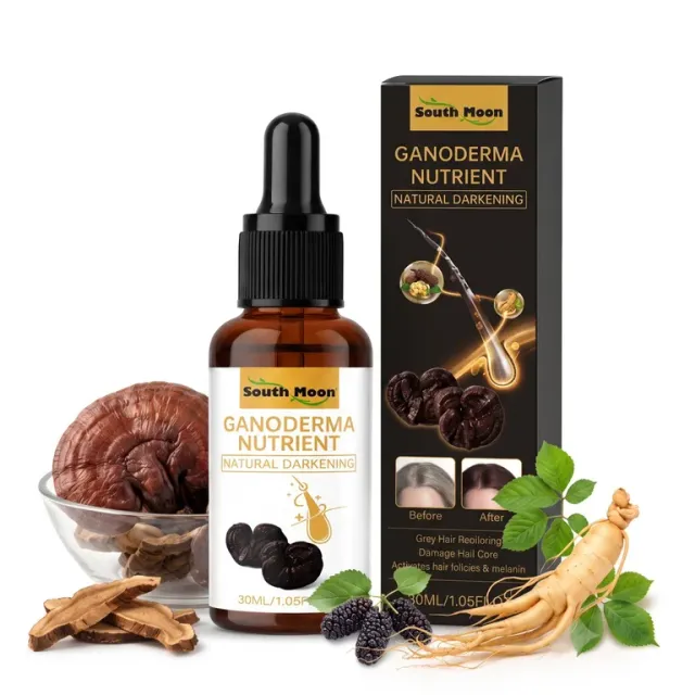 Serum z Ganoderma przeciw siwieniu włosów