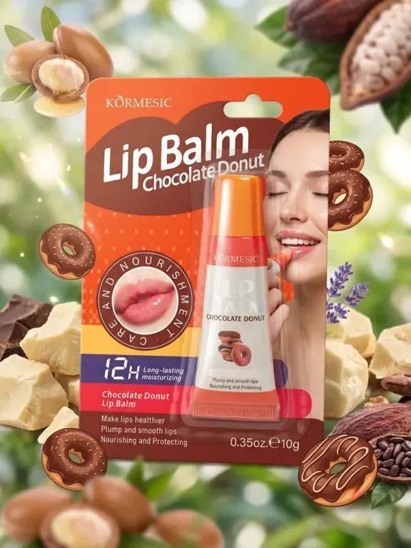 KORMESIC Nawilżający Balsam do ust Chocolate Donut