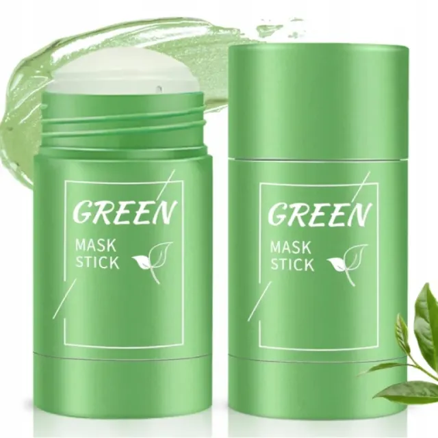Oczyszczające maseczki do twarzy w sztyfcie Green Mask Stick 2 sztuki