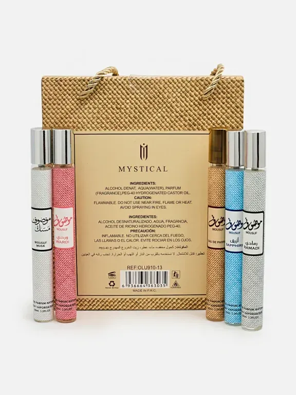 Zestaw Inspirowana Woda perfumowana uniseks Mystical Eau de Parfum Collection 5x35 ml