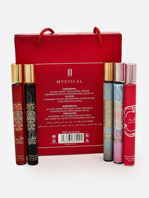 Zestaw Inspirowana Damska woda perfumowana Mystical Gissah 5x35 ml