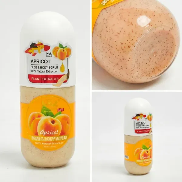 Peeling do twarzy i ciała Brzoskwiniowy