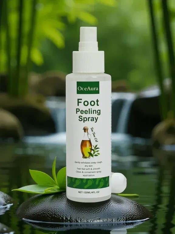Peeling w sprayu do stóp z Olejkiem Drzewnym Herbacianym